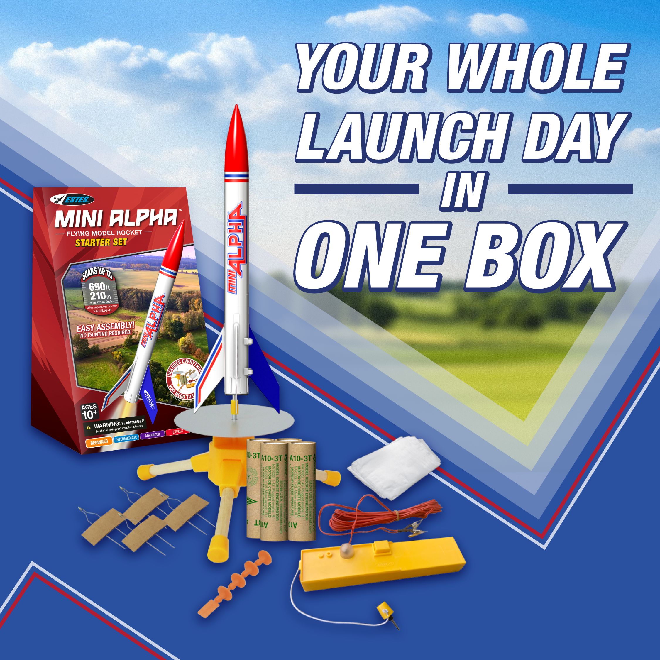 Classroom Ready Mini Rocket Starter Sets | Estes Education