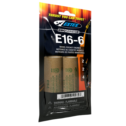 Estes E16-6 Model Rocket Engines