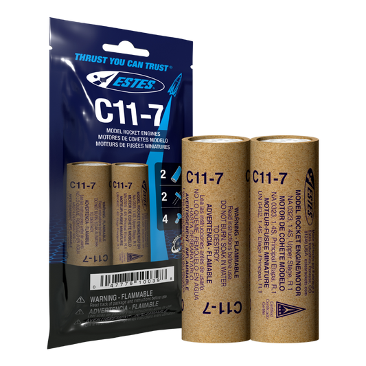 Estes C11-7 24mm Model Rocket Engines