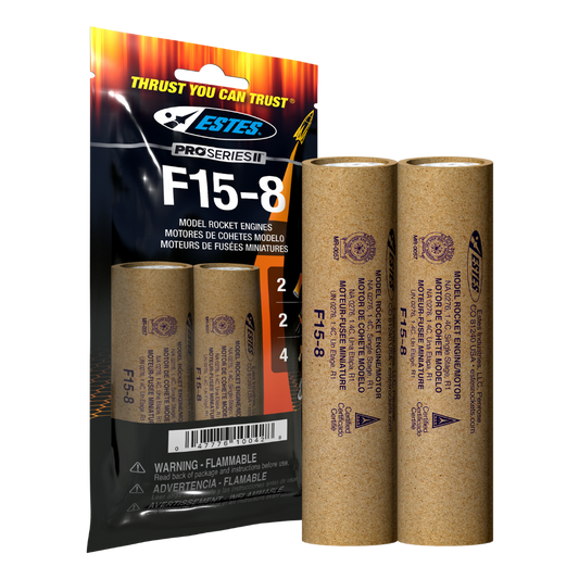 Estes F15-8 Rocket Engines 2 Pack
