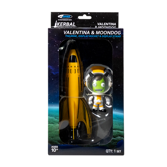 Estes Kerbal Val + Moondog Desktop Display