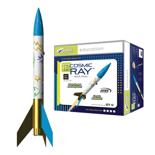 Estes Cosmic Ray Rocket Bulk Pack