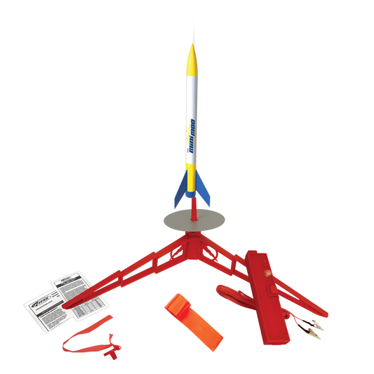 Estes Mini Mod Flying Model Rocket Launch Set