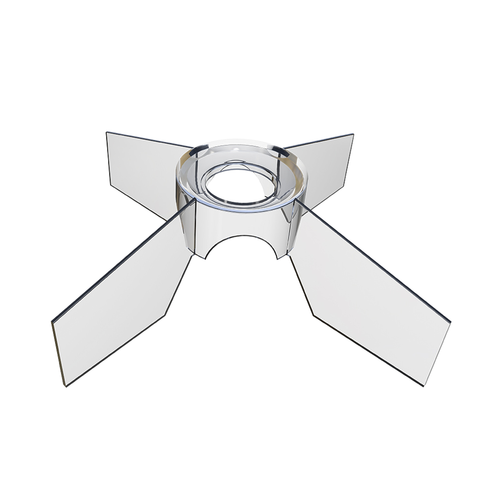 Replacement Clear Fin Unit for the Estes Blue Origin New Shepard