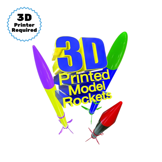 Estes Orbis 3D Printed Model Rockets Bulk Pack for STEM Learning