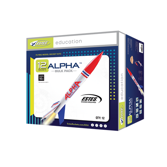 Estes Alpha Model Rocket Bulk Pack