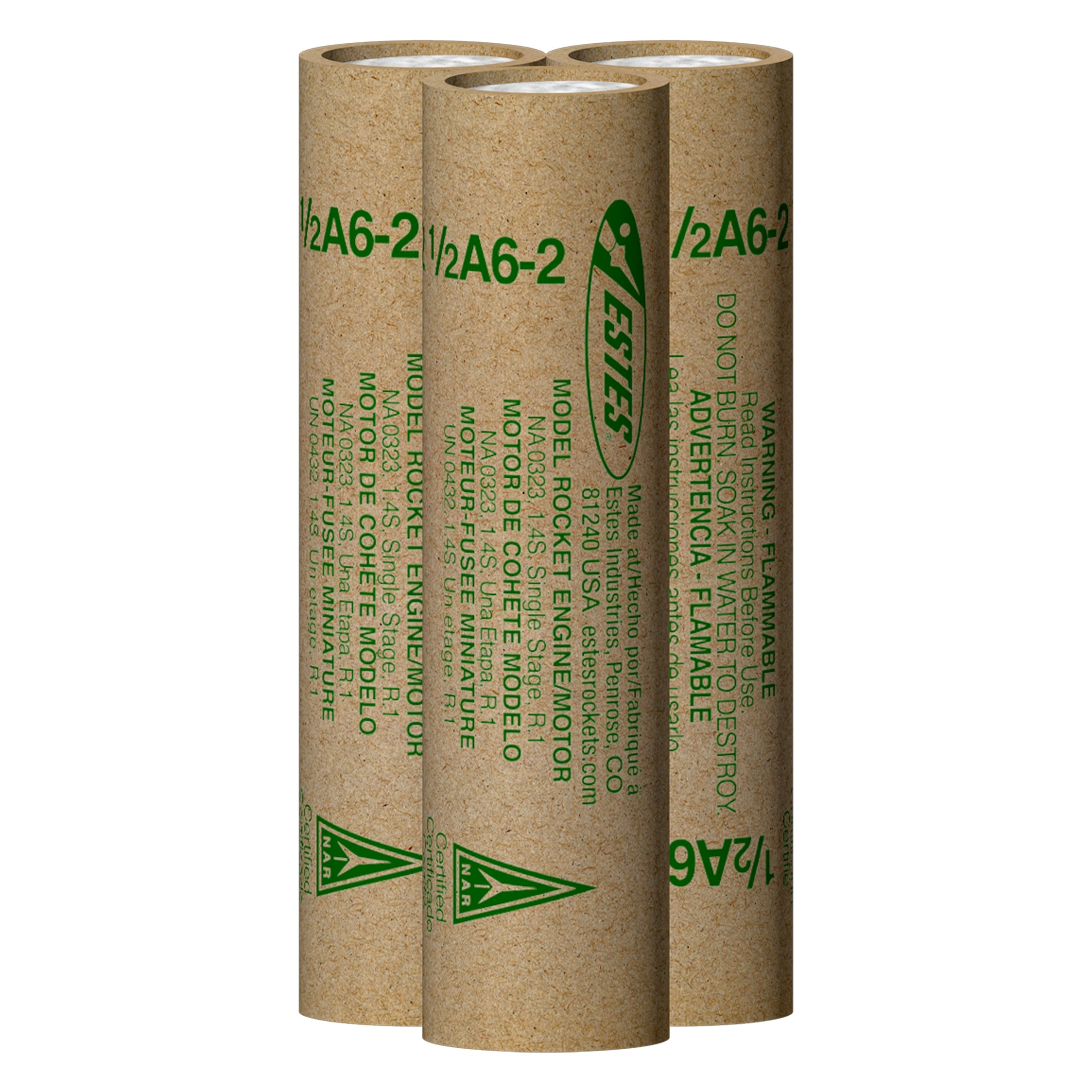 1/2A6-2 18mm Rocket Engines