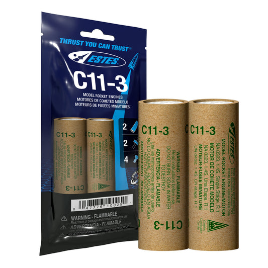 010025 C11-3 Model Rocket Engines 24mm