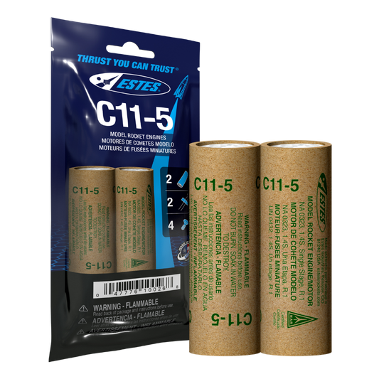 Estes C11-5 24mm Model Rocket Engines
