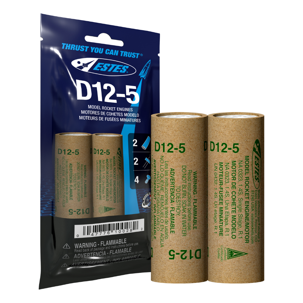Estes D12-5 Rocket Engines