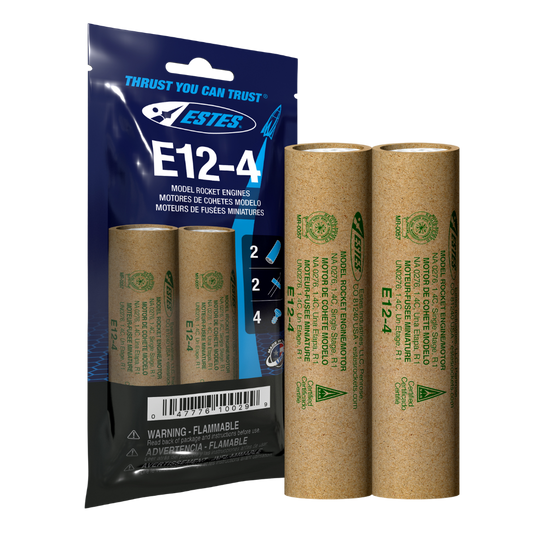 Estes E12-4 24mm Model Rocket Engines