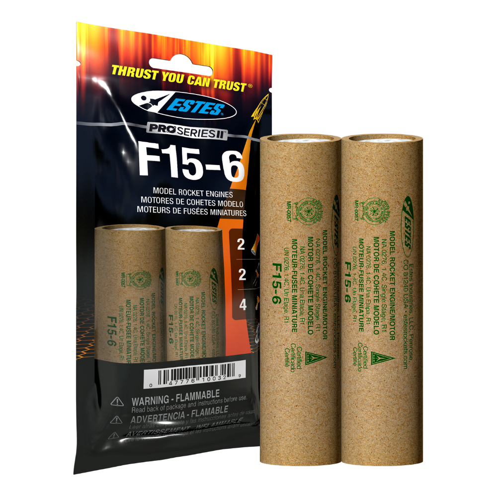 Estes F15-6 29mm Rocket Engines