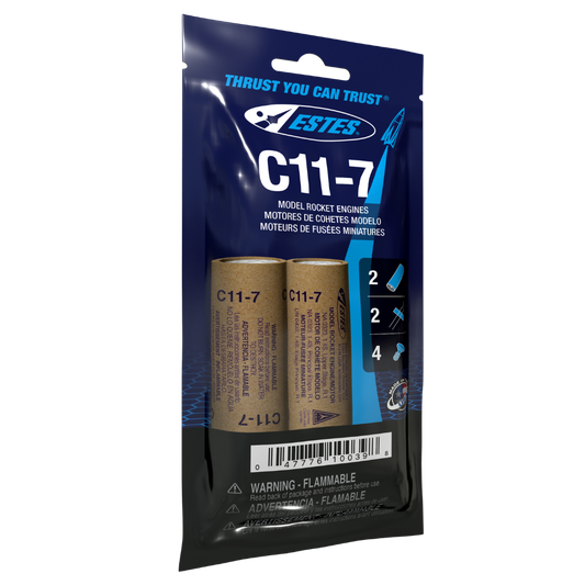 Estes C11-7 Model Rocket Engines