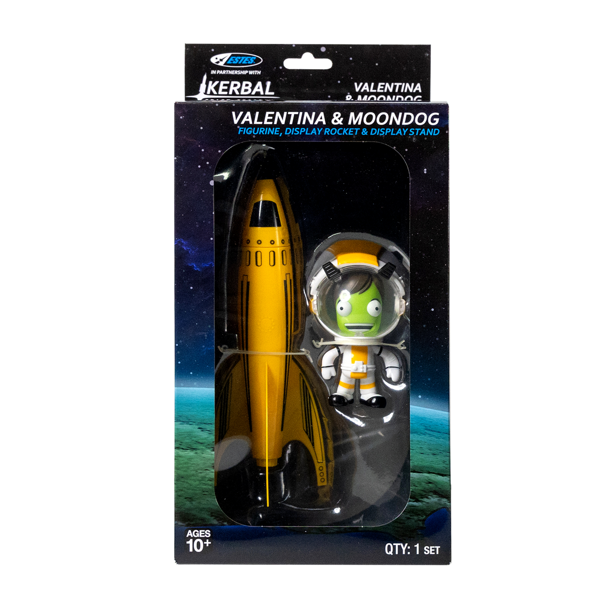 Estes Kerbal Val + Moondog Desktop Display