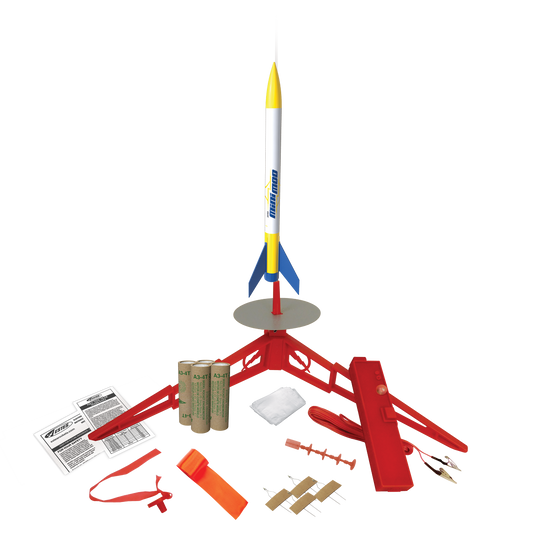 Estes Mini Mod Starter Set Rocket Kit Contents
