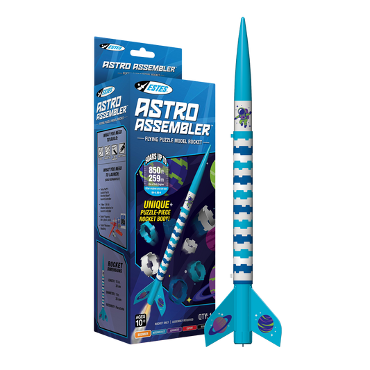 Estes Astro Assembler Puzzle Model Rocket Kit