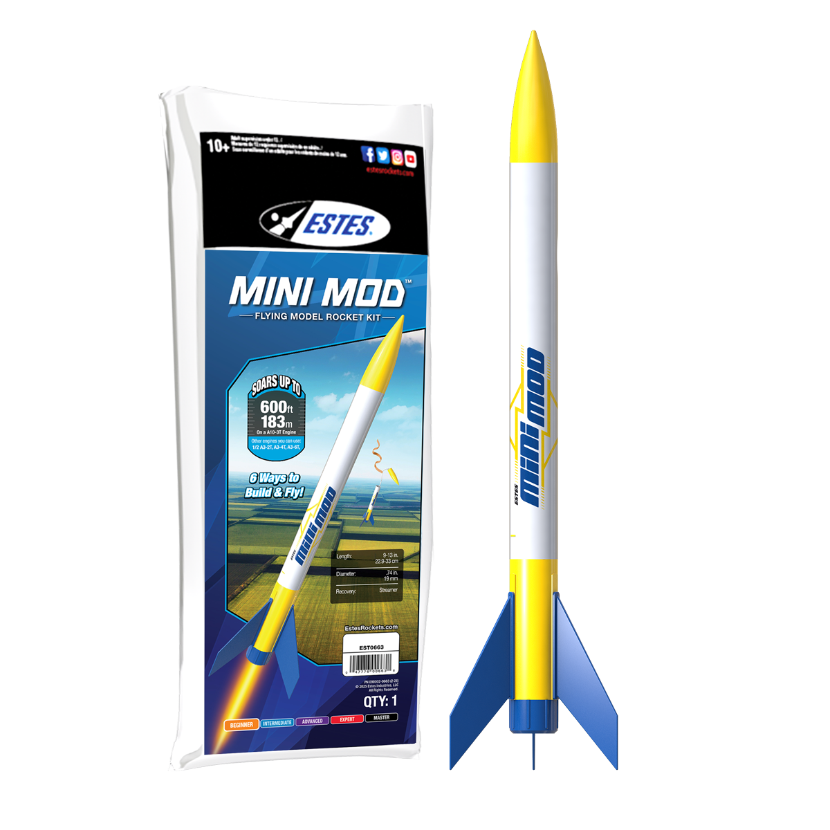 Rocket Micro Mini Estes Mini Mod™ Rockets for Classrooms & Groups | Estes Education