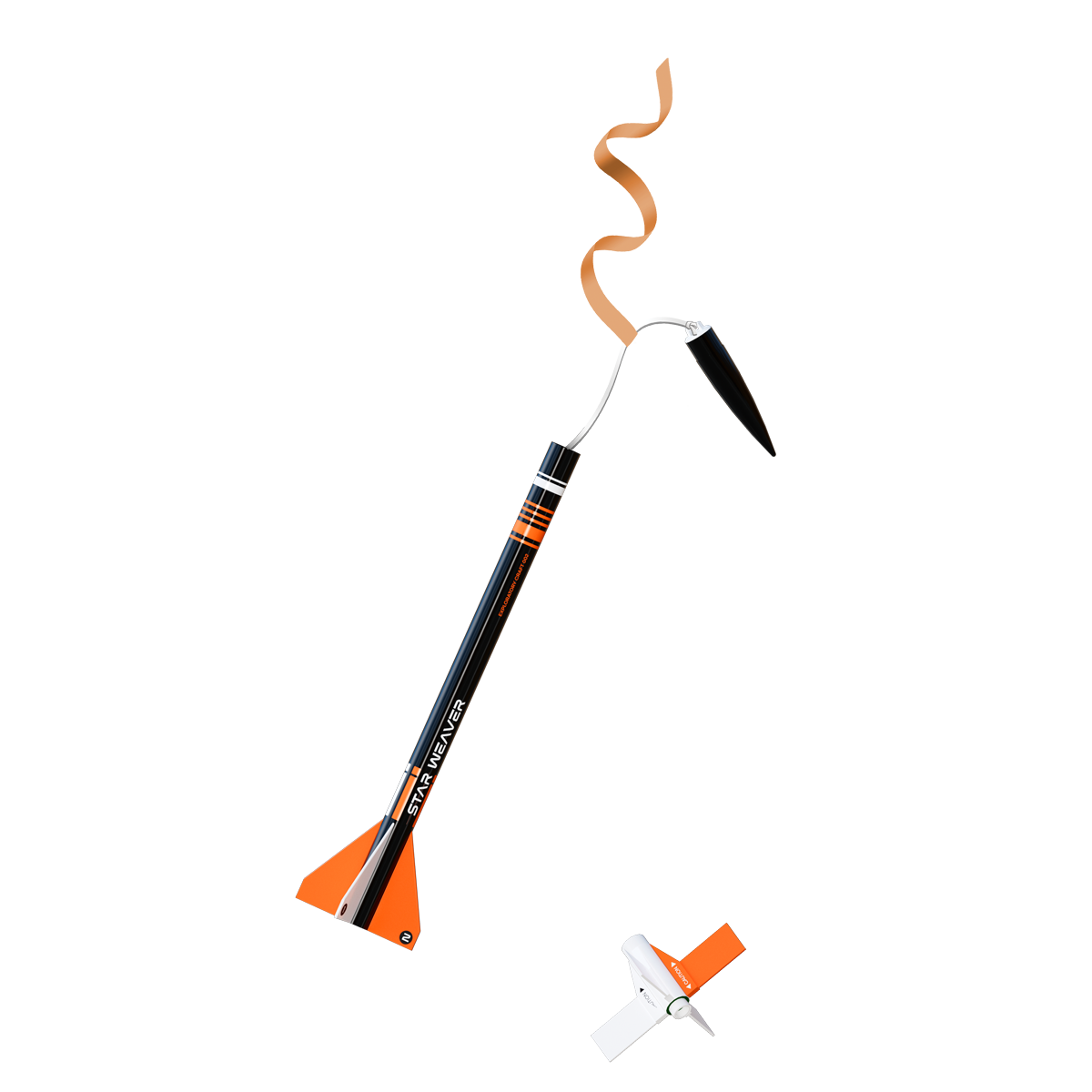 Estes Star Weaver Model Rocket with Streamer Recovery