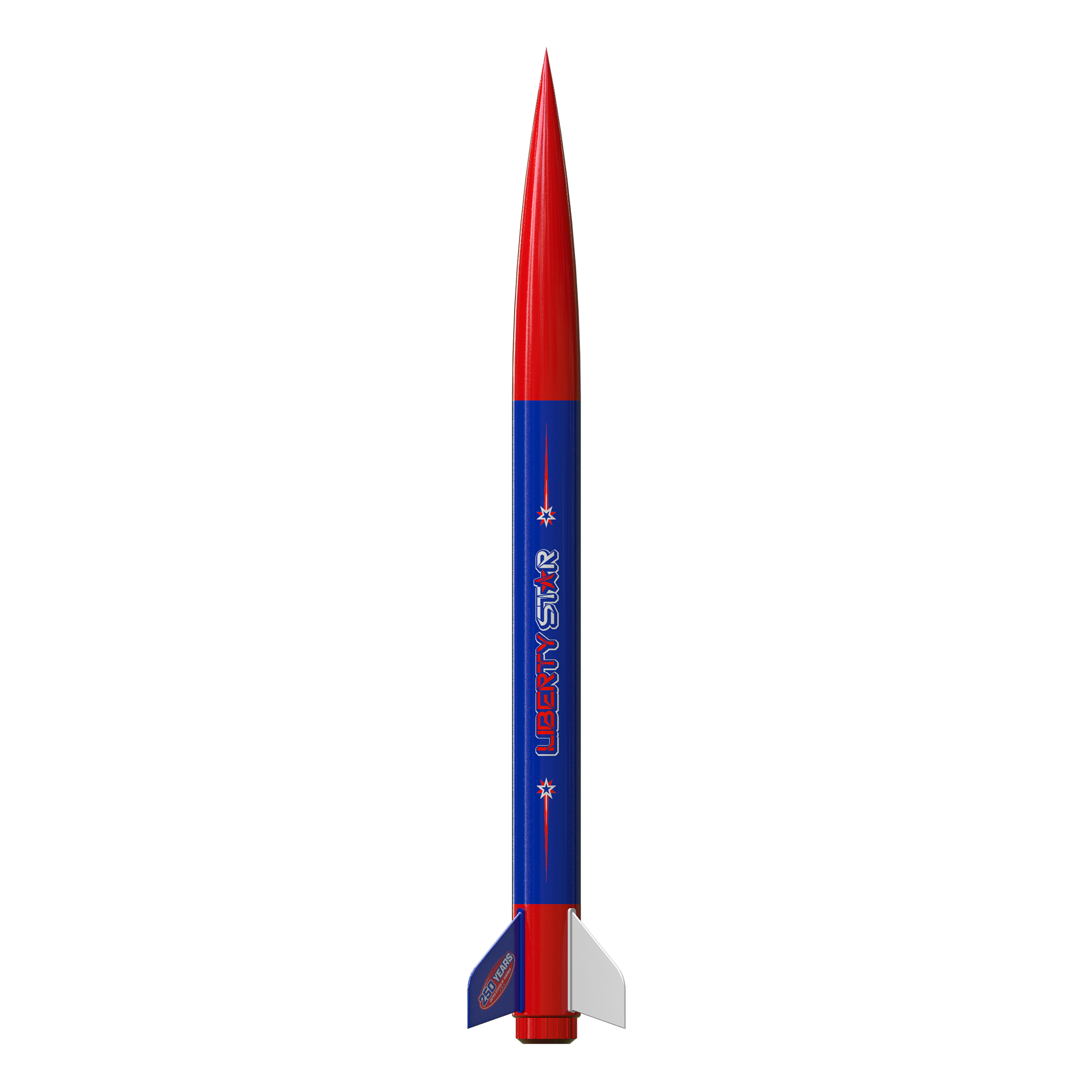 Estes Liberty Star Patriotic Red White and Blue Model Rocket Kit 