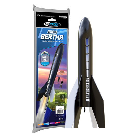 Estes Baby Bertha Model Rocket Kit for STEM Activities & Learning