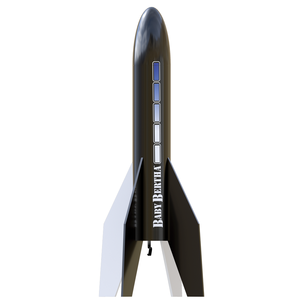 Estes Baby Bertha Intermediate Skill Level Model Rocket