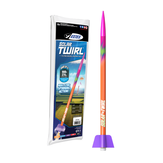 Estes Solar Twirl Flying Model Rocket Kit