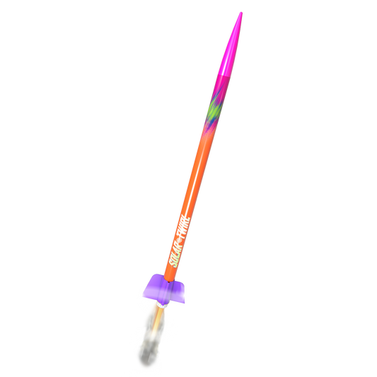 Estes Solar Twirl Model Rocket Launch