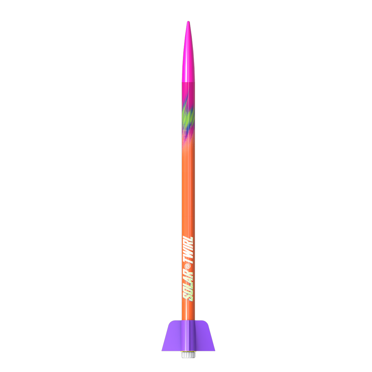 Estes Solar Twirl Model Rocket Upright