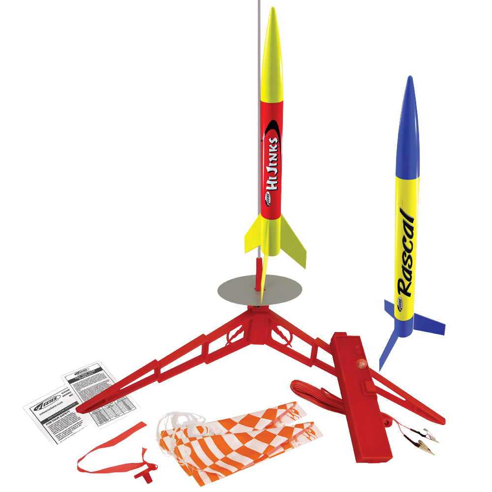 Rascal and HiJinks Model Rocket Launch Set