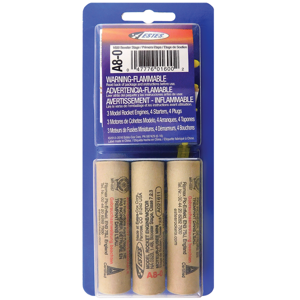 A8-0 Engines | Estes Education