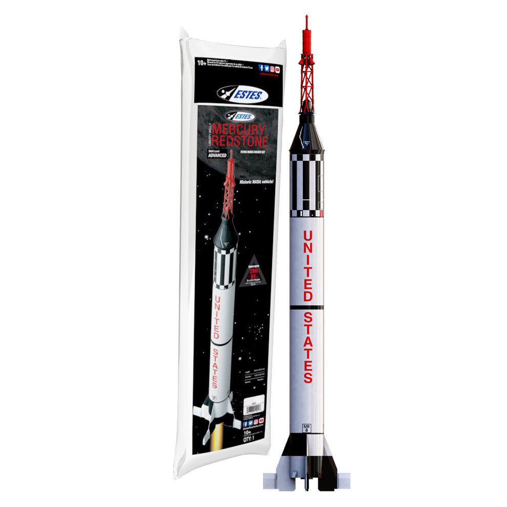 Mercury Redstone Adapter Module Mercury Redstone Model Rocket Kit for STEM Education | Estes Education