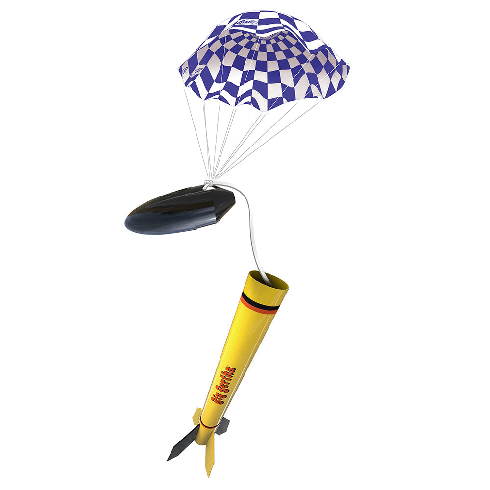 Estes Big Bertha Model Rocket Parachute Recovery