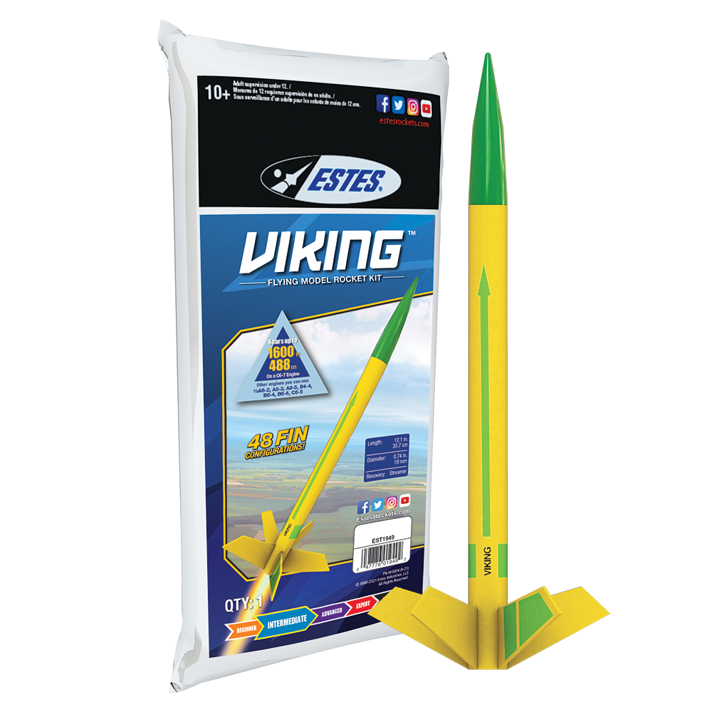 Estes Viking Flying Model Rocket Kit