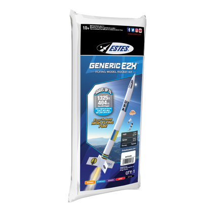 Estes Generic E2X Beginner Model Rocket Kit