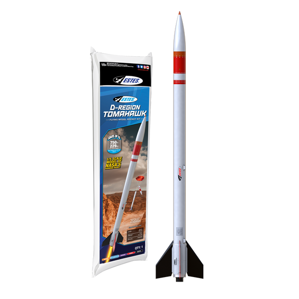 D-Region Tomahawk Model Rocket - STEM Classroom Rocket Kit | Estes