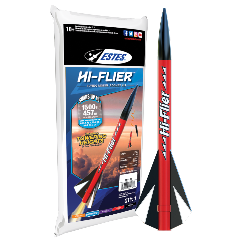 Estes Hi-Flier Intermediate Model Rocket Kit