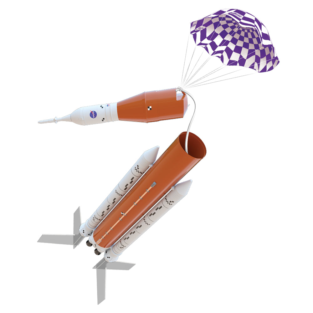 Estes NASA SLS Model Rocket Parachute Recovery