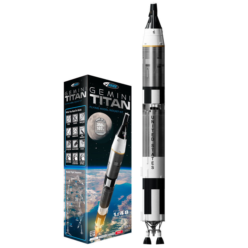 Gemini Titan Model Rocket 1:48 Scale | STEM Learning | Estes Education