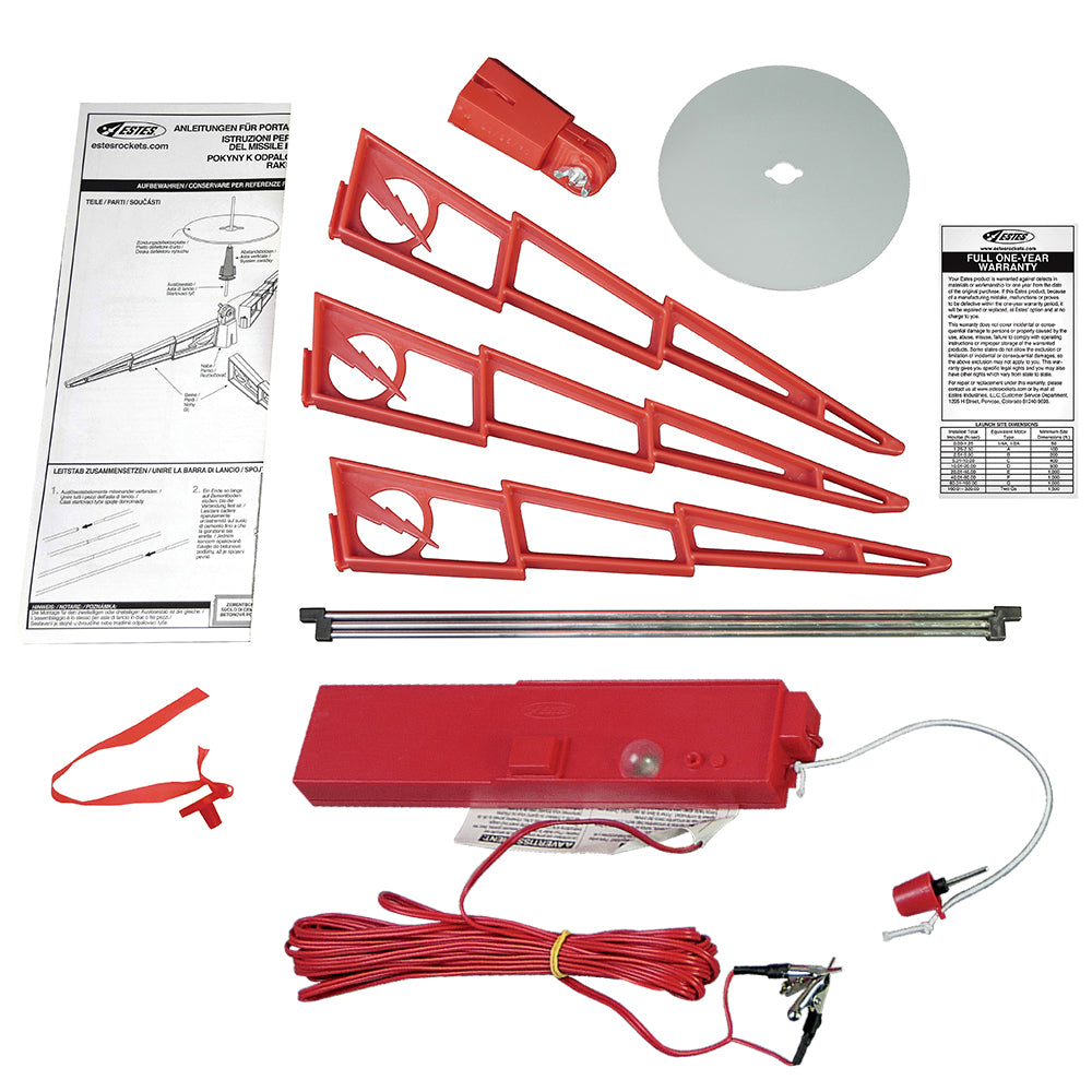 Estes Porta-Pad II Launch Pad and Controller Parts