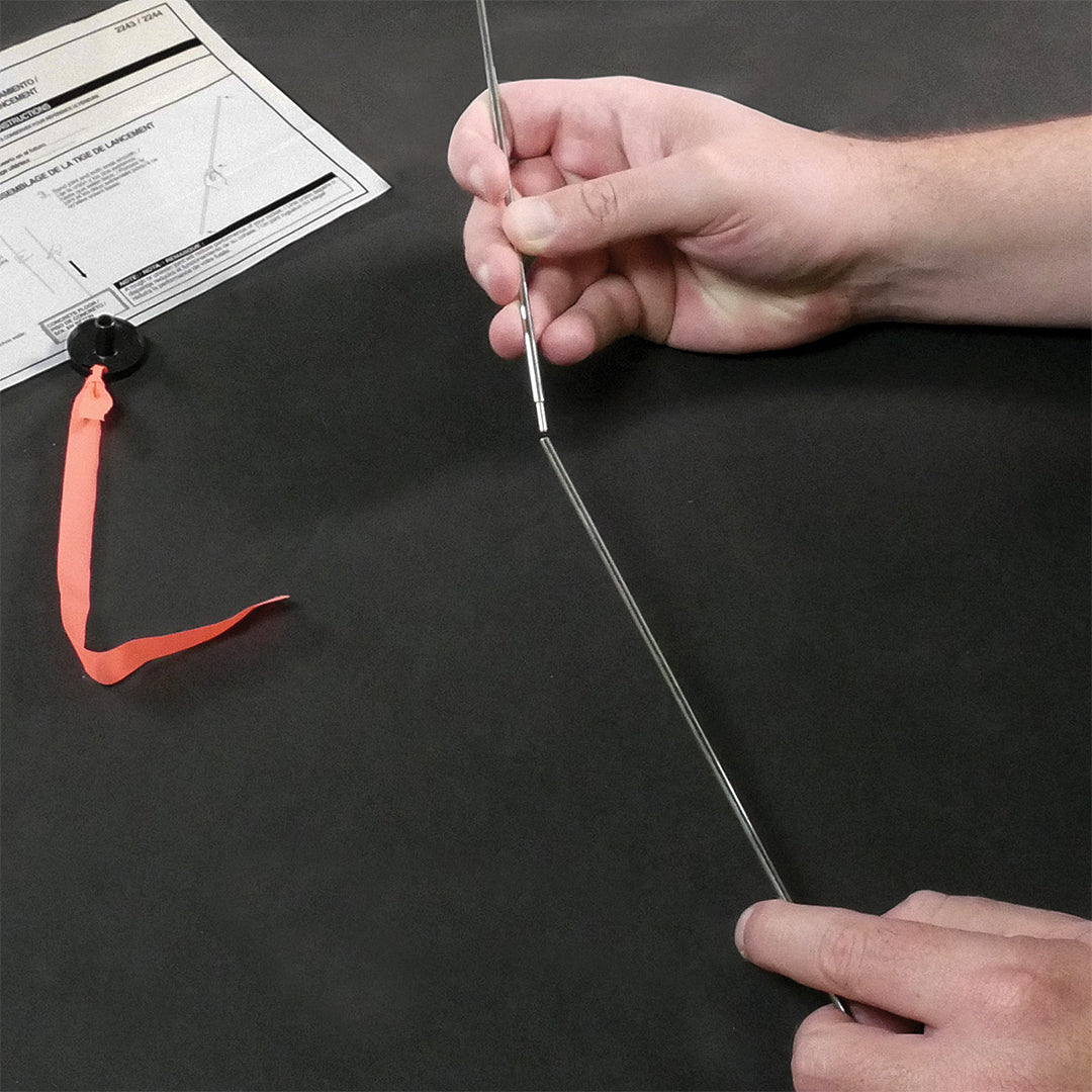 1/8" Two-Piece Model Rocket Launch Rod - How to Assemble