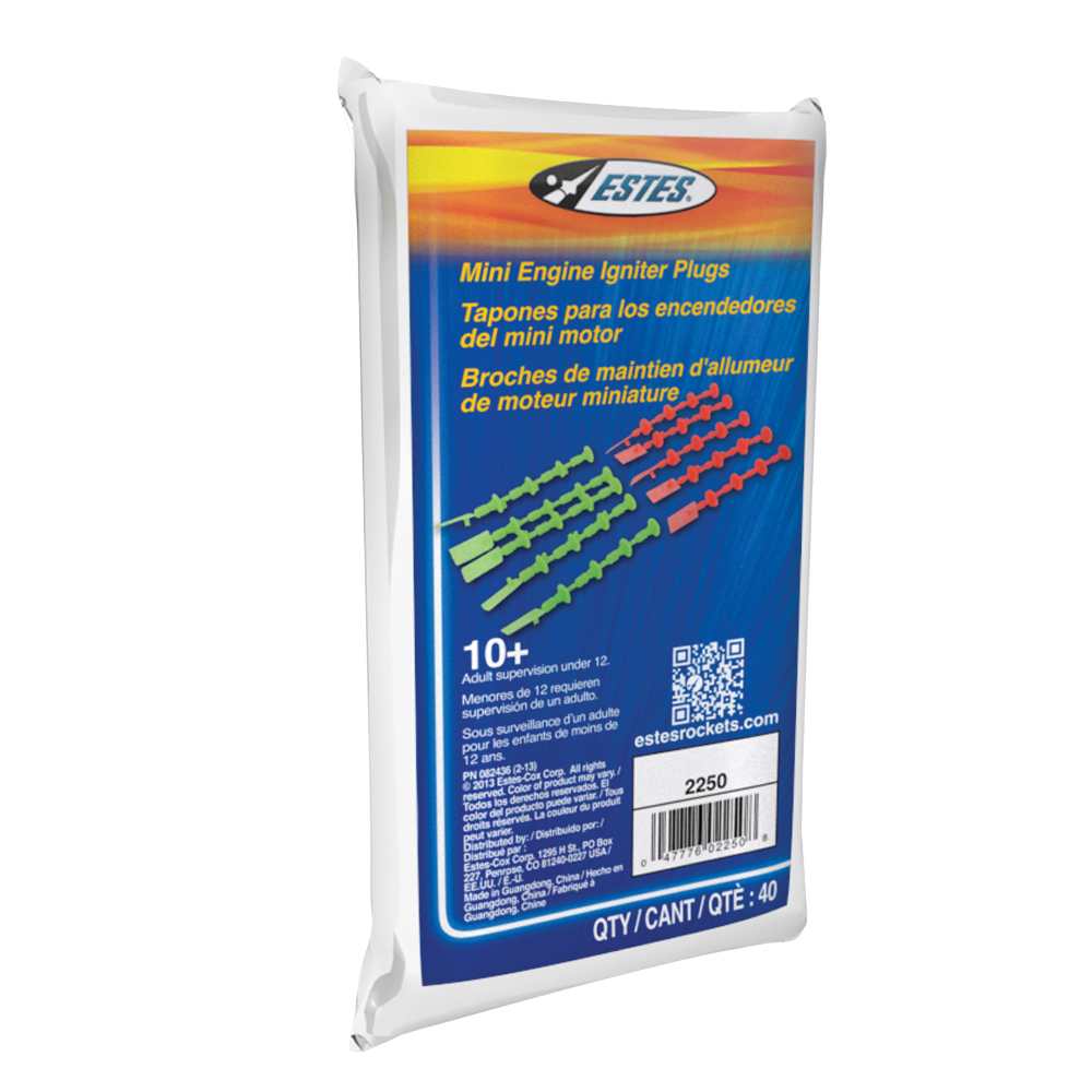 Estes Rockets Mini Igniter Plugs Pack of 40