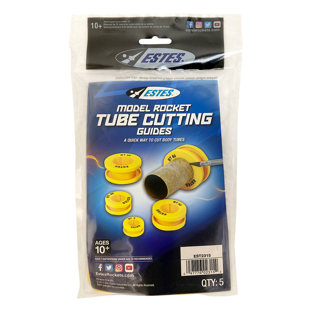 Estes Tube Cutting Guides Model Rocket Accessory