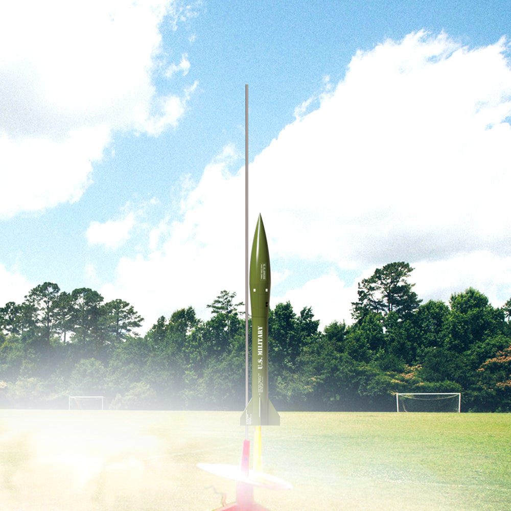 Mini Honest John Rocket Launch