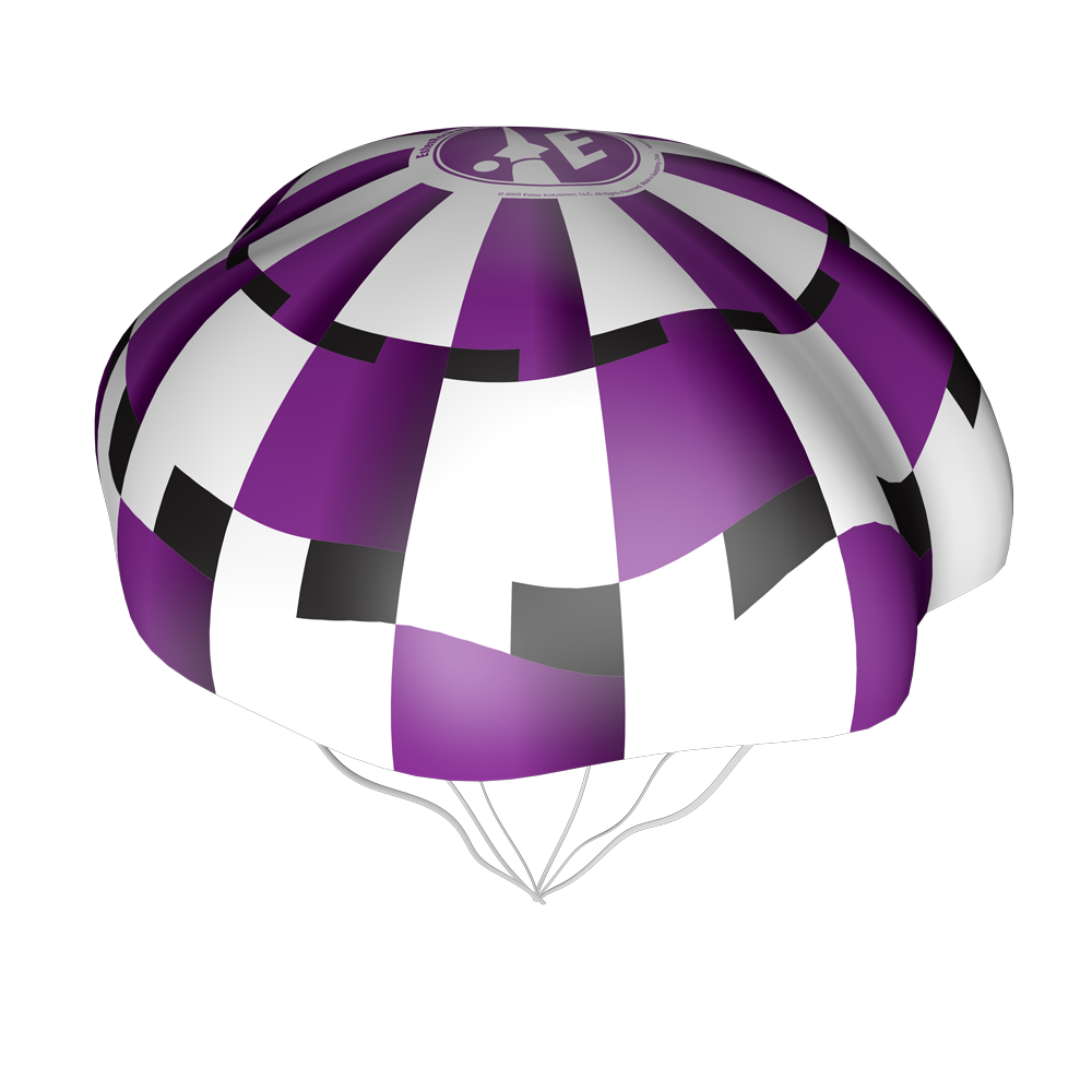 Estes 15 Inch Rip Stop Parachute for Model Rockets