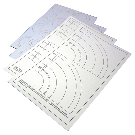Estes Laser Cut Centering Rings and Paper Adapters for Model Rockets