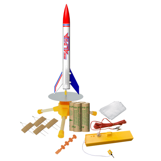 Estes Mini Alpha Starter Set Model Rocket Kit with Everything Needed to Launch