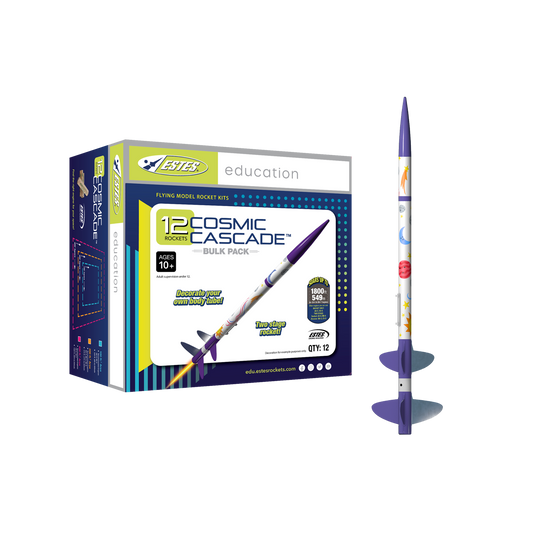 Estes Cosmic Cascade Model Rocket Bulk Pack