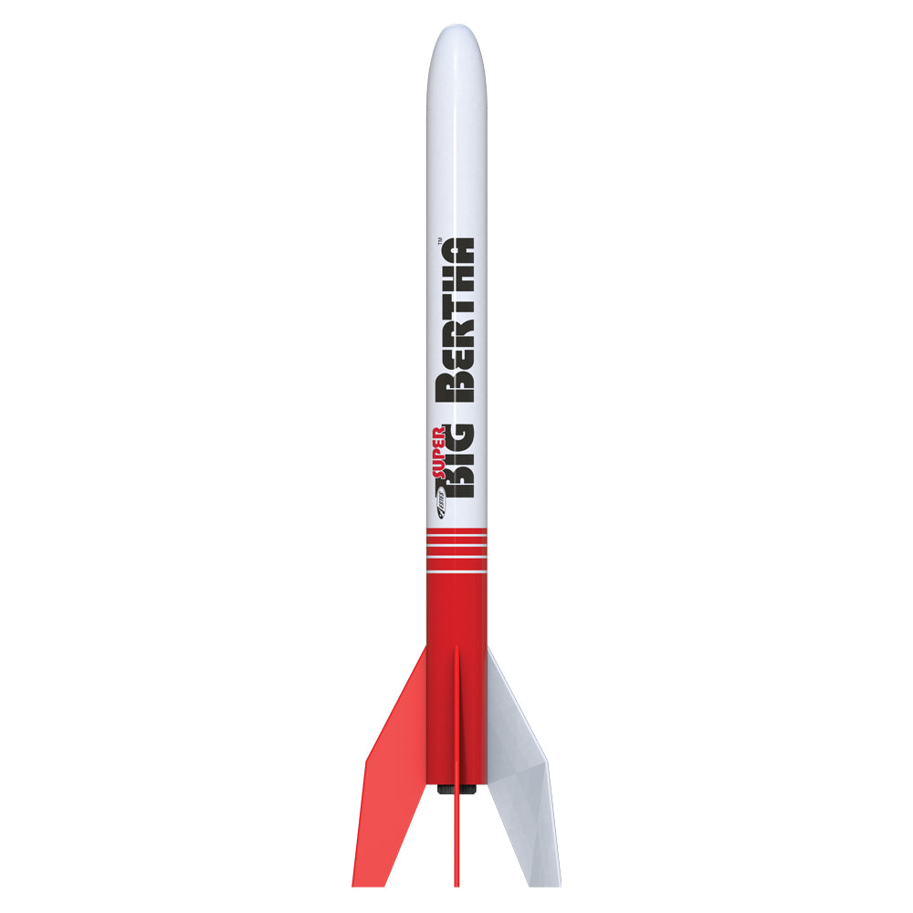 Estes Pro Series II Super Big Bertha Flying Model Rocket Kit Upright