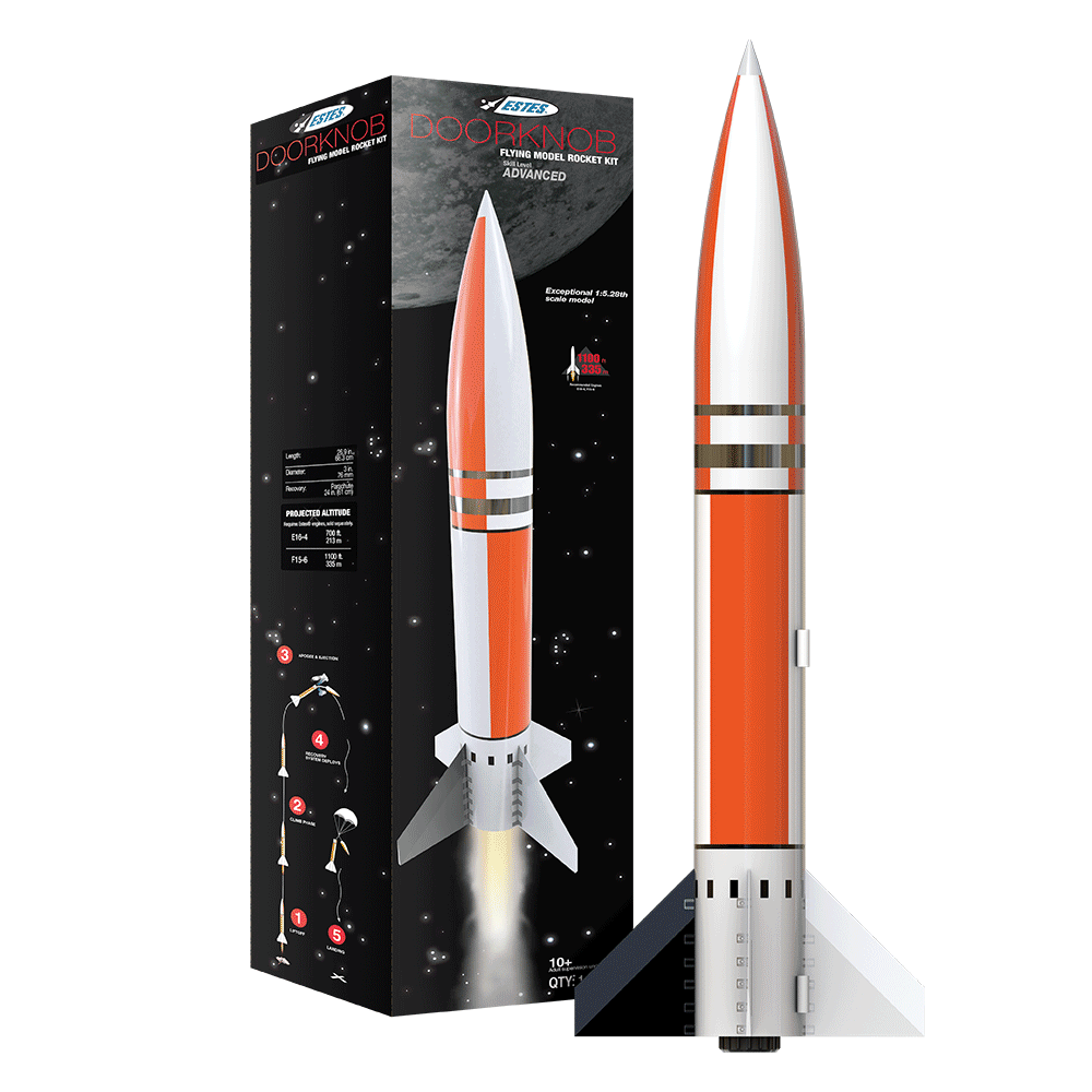 Estes Doorknob Model Rocket Kit