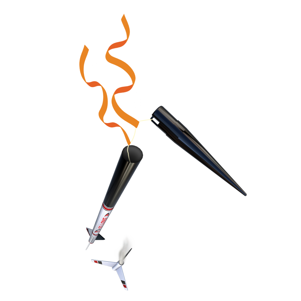 Model Rocket Streamer Recovery